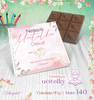 Belgická čokoláda 90 g | Motiv 140